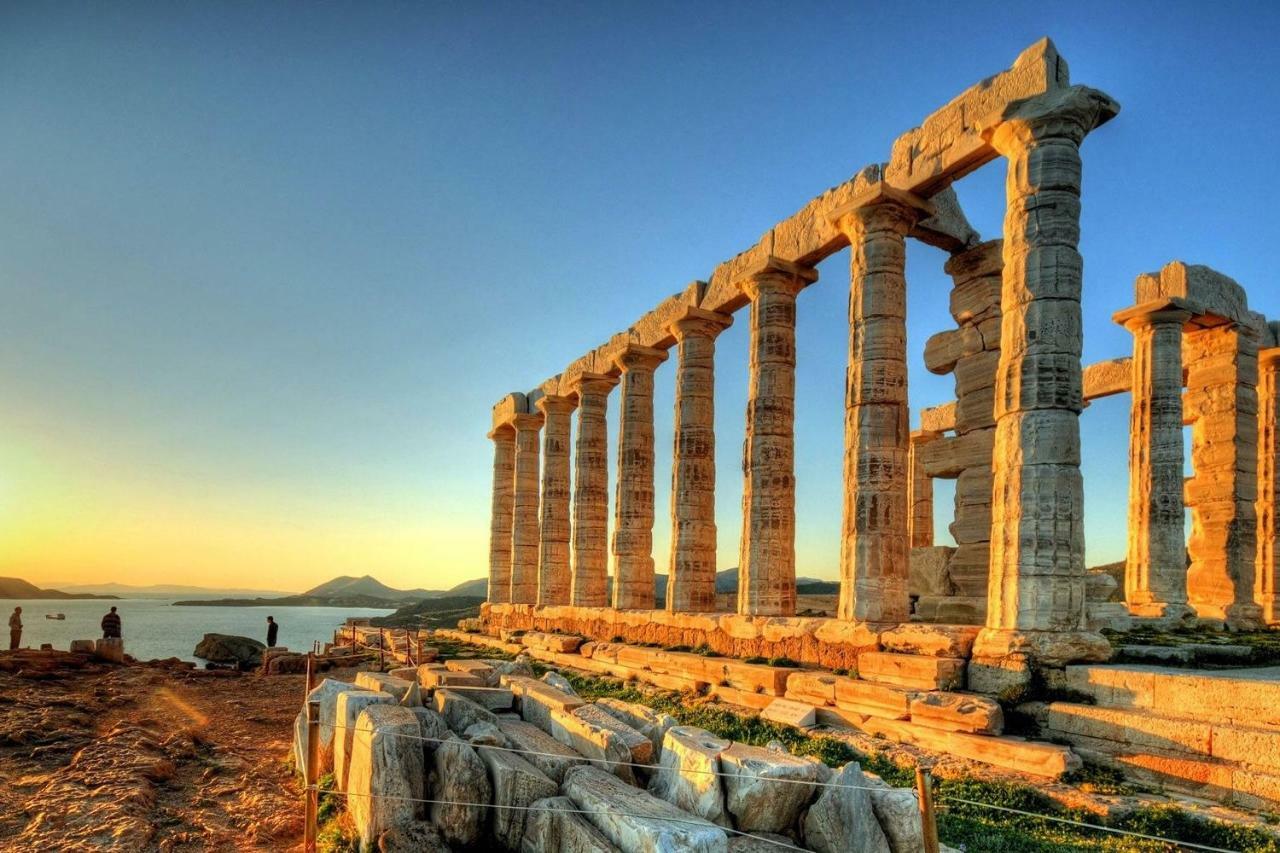 Sandra'S Sea View At Sounio Sunion Exteriör bild